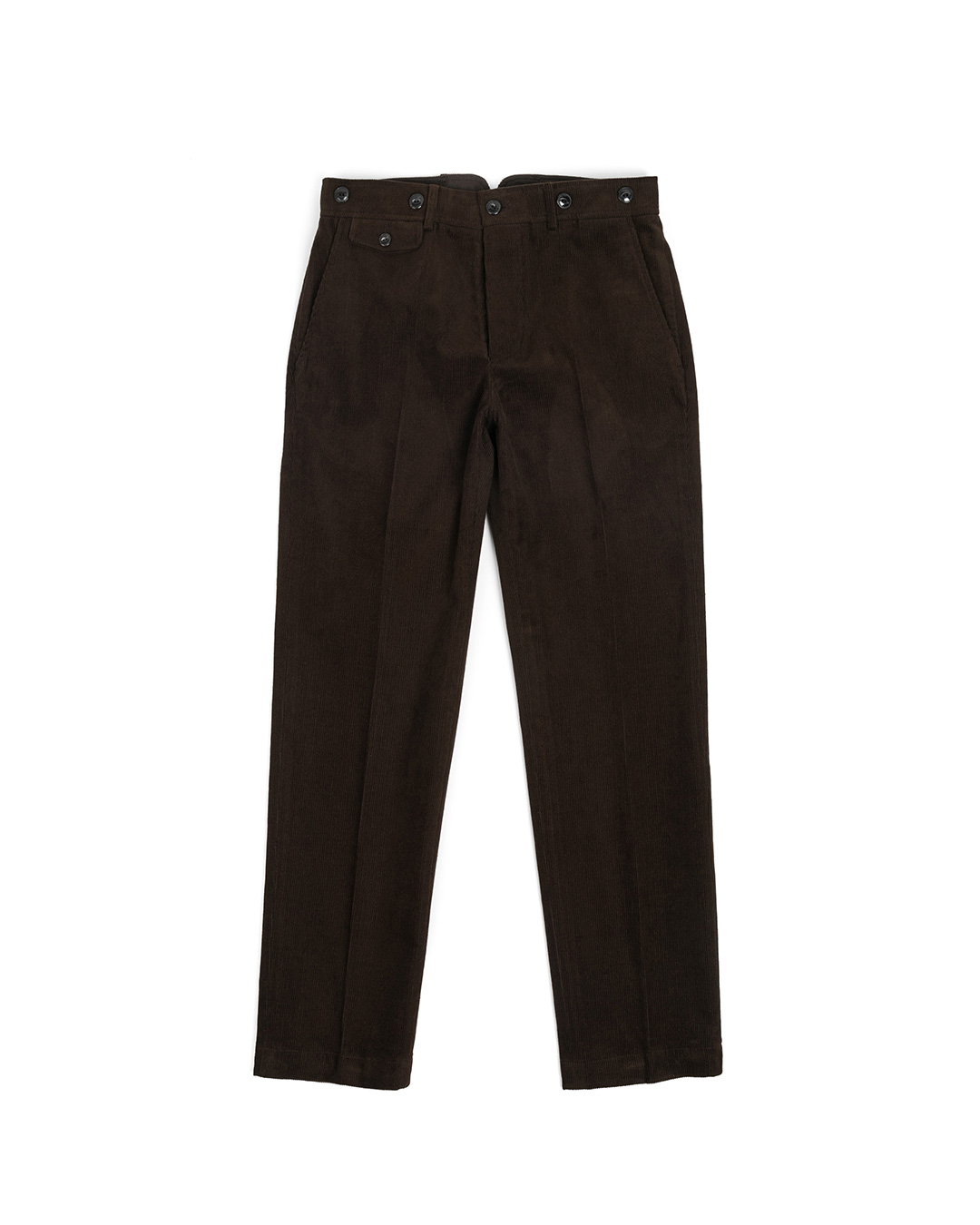 02 BUCKLE-BACK WORK TROUSERS (brown)