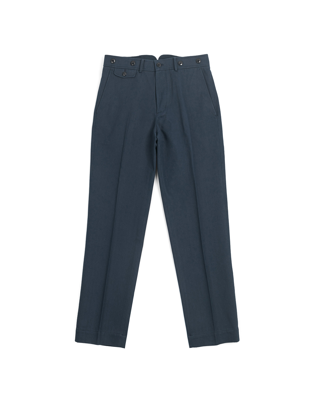 03 BUCKLE-BACK WORK TROUSERS (navy)