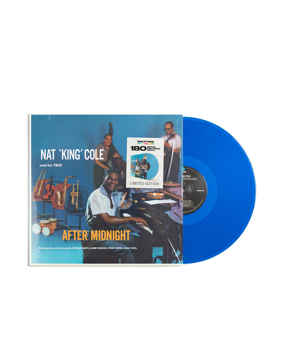 NAT KING COLE - AFTER MIDNIGHT + 2 BONUS TRACKS (blue disc)