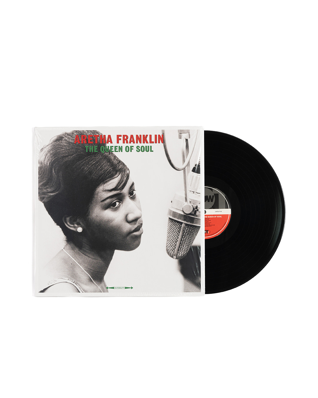 ARETHA FRANKLIN - THE QUEEN OF SOUL (black disc)