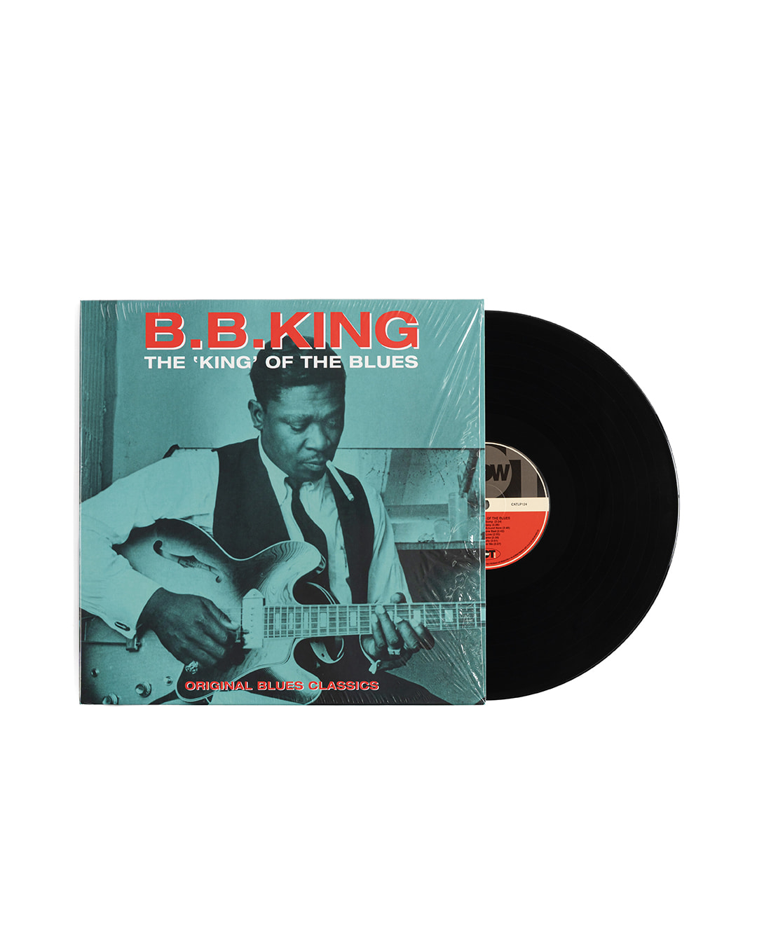 B.B. KING - THE KING OF THE BLUES (black disc)