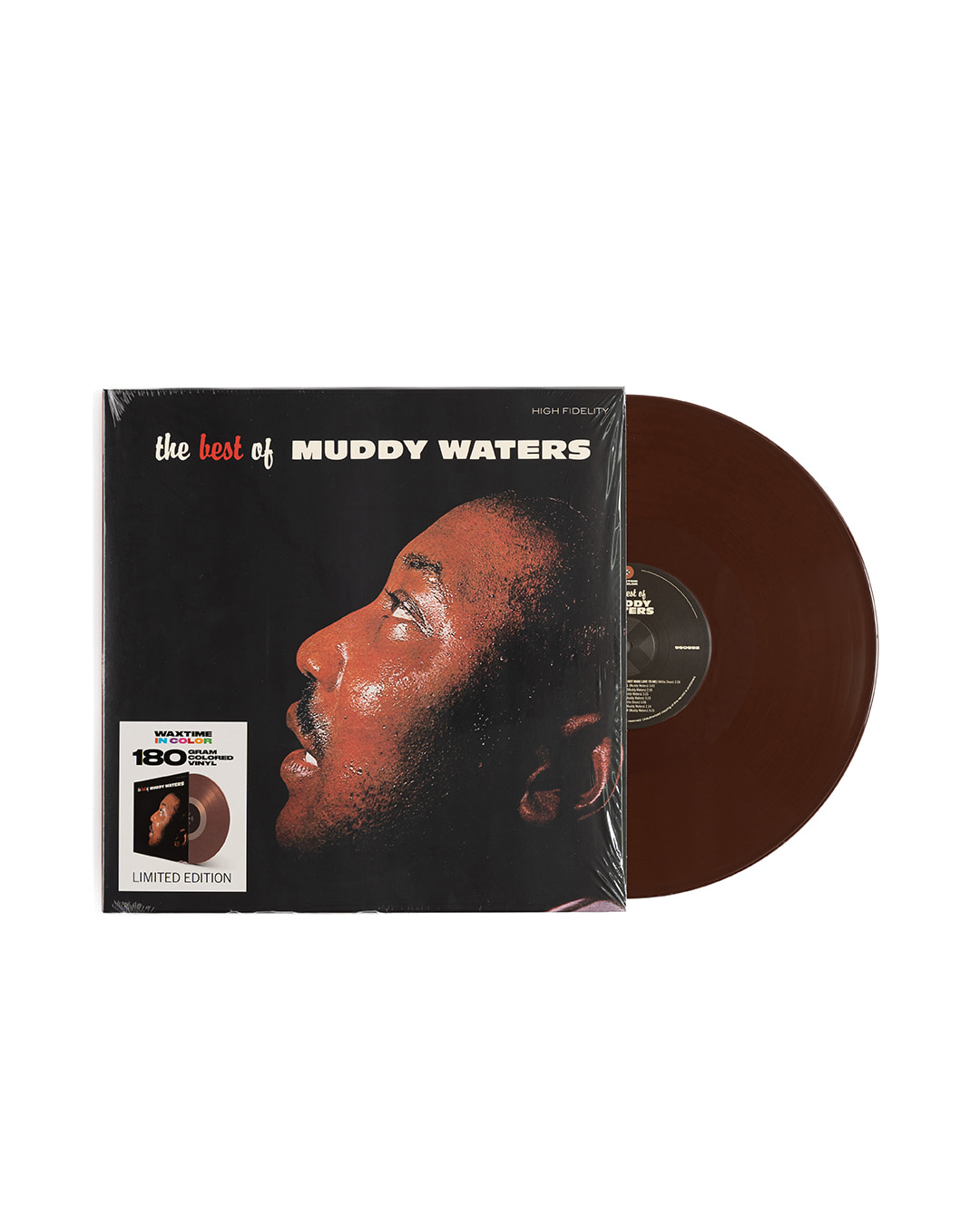 MUDDY WATERS - THE BEST OF MUDDY WATERS (brown disc)