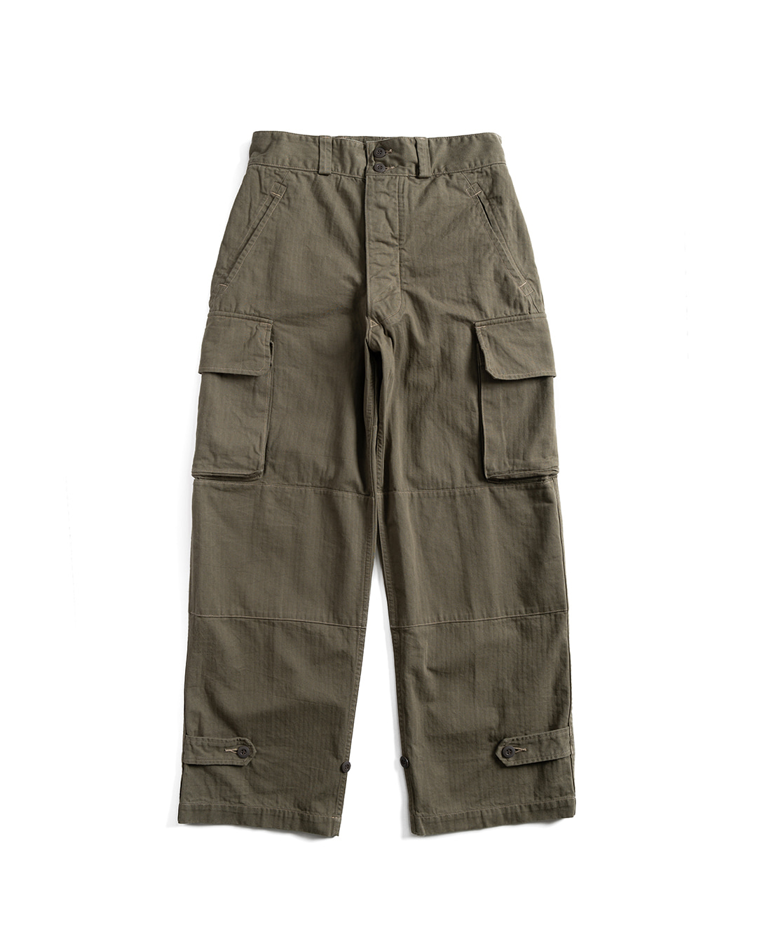 M-47 FRENCH ARMY CARGO PANTS (army green)