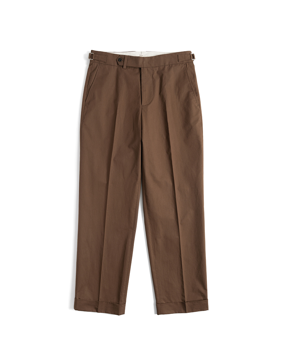 11 COTTON TROUSERS (brown)